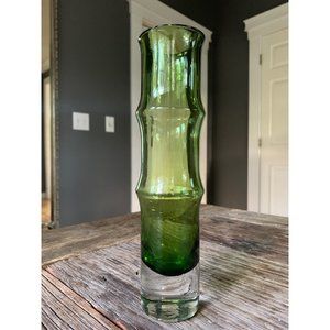 Glass Bamboo Vase